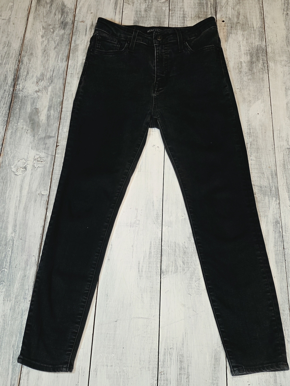 J. Crew Black Straight-Leg High Rise Women's Jeans sz 29